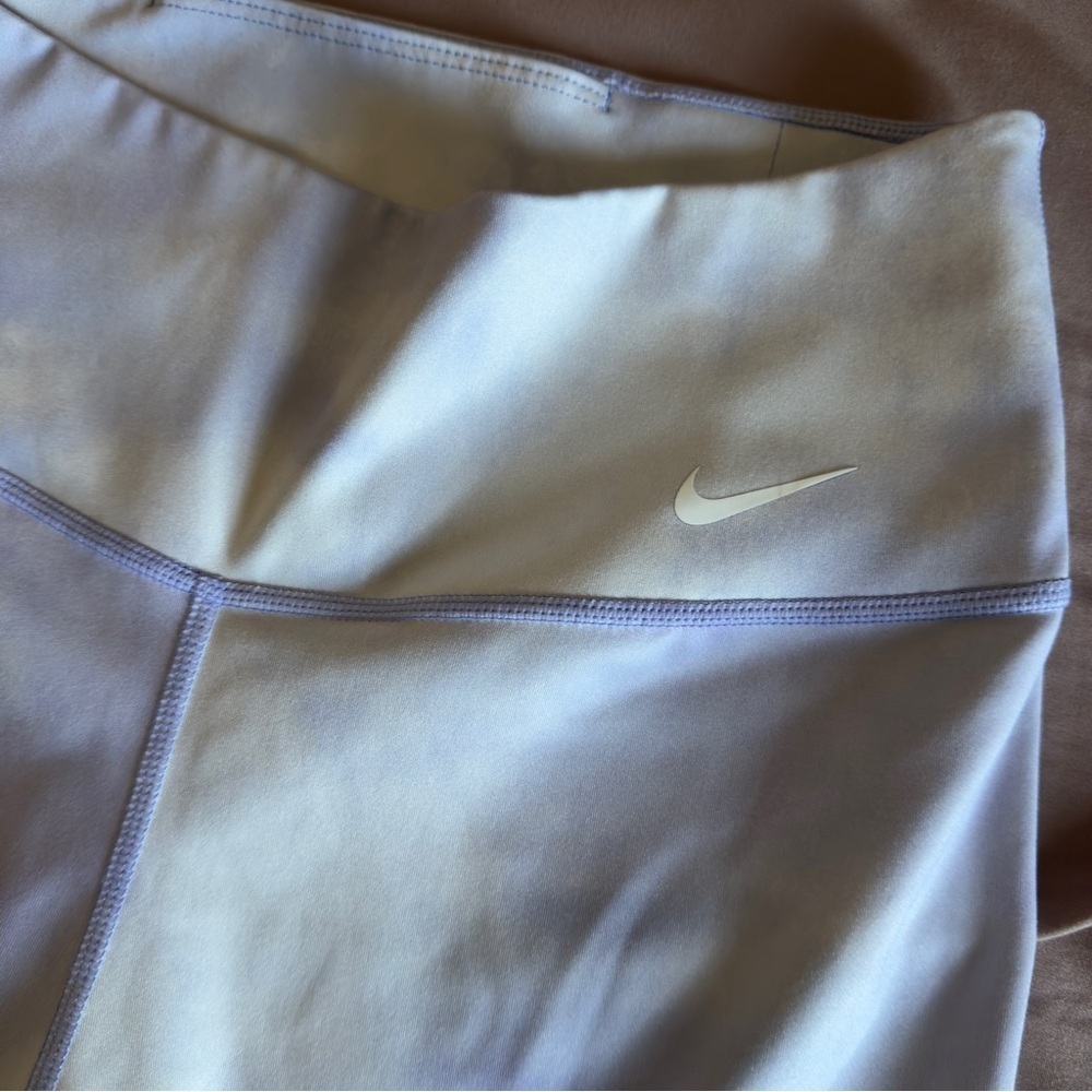 Nike Dri-Fit One Tight Fit Sky Tie Dye Compression Athletic Women's Shorts Small - Picture 2 of 7
